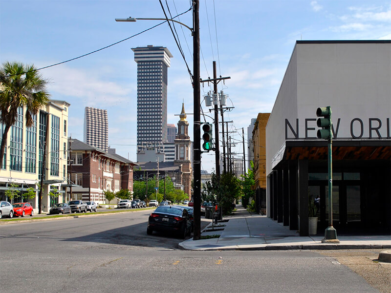 New Investments Revitalized Properties along Oretha Castle Haley Boulevard, including the New Orleans Jazz Market